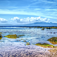 Buy canvas prints of The Ayrshire Coast  by Valerie Paterson