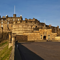 Buy canvas prints of Edinburgh Castle  by Valerie Paterson