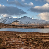 Buy canvas prints of Scottish Mountains  by Valerie Paterson