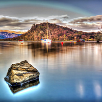Buy canvas prints of View of Inchtavannach  by Valerie Paterson