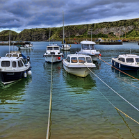 Buy canvas prints of Stonehaven Harbour  by Valerie Paterson