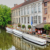 Buy canvas prints of Sights of Brugge by Valerie Paterson