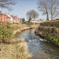 Buy canvas prints of Powfoot Village  by Valerie Paterson