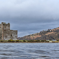 Buy canvas prints of Lochranza Castle by Valerie Paterson
