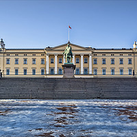 Buy canvas prints of Norwegian Palace by Valerie Paterson