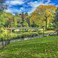 Buy canvas prints of Central Park NYC by Valerie Paterson