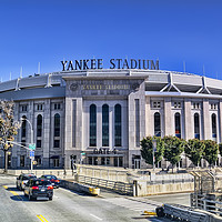 Buy canvas prints of New York Yankees Stadium by Valerie Paterson