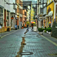 Buy canvas prints of Zell Main Street by Valerie Paterson