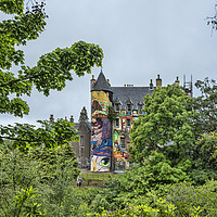 Buy canvas prints of Kelburn Castle by Valerie Paterson