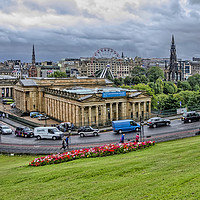 Buy canvas prints of Edinburgh View by Valerie Paterson