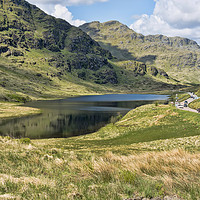 Buy canvas prints of Loch Restil by Valerie Paterson