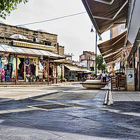 Buy canvas prints of Marmaris Street by Valerie Paterson