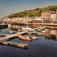 Buy canvas prints of Rothesay Harbour by Valerie Paterson