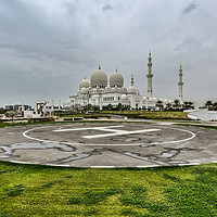 Buy canvas prints of Grand Mosque by Valerie Paterson