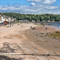 Buy canvas prints of Millport Beach by Valerie Paterson