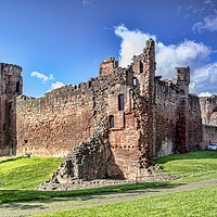 Buy canvas prints of Bothwell Castle by Valerie Paterson