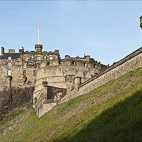 Buy canvas prints of Edinburgh Castle by Valerie Paterson