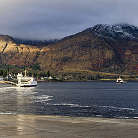 Buy canvas prints of Loch Linnhe  by Valerie Paterson
