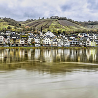 Buy canvas prints of The Moselle Valley by Valerie Paterson