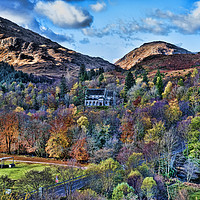 Buy canvas prints of Glenfinnan Church  by Valerie Paterson