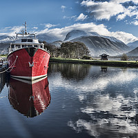 Buy canvas prints of Caledonian Canal by Valerie Paterson