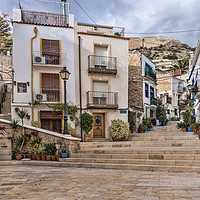 Buy canvas prints of Alicante Street  by Valerie Paterson