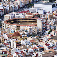 Buy canvas prints of Alicante Bullring by Valerie Paterson