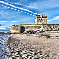Buy canvas prints of Broughty Castle  by Valerie Paterson
