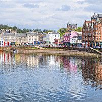 Buy canvas prints of Oban Town View by Valerie Paterson