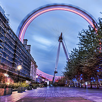 Buy canvas prints of London Eye by Valerie Paterson