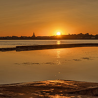 Buy canvas prints of A View From Saltcoats by Valerie Paterson