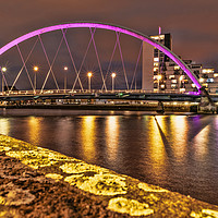 Buy canvas prints of Glasgow Clyde Arc by Valerie Paterson