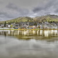 Buy canvas prints of Across the Moselle by Valerie Paterson