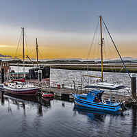 Buy canvas prints of Irvine Harbour by Valerie Paterson