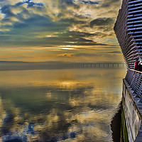 Buy canvas prints of Tay River Dundee  by Valerie Paterson