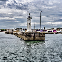 Buy canvas prints of Anstruther Lighthouse  by Valerie Paterson
