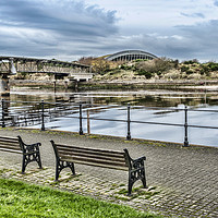 Buy canvas prints of Irvine Harbour by Valerie Paterson