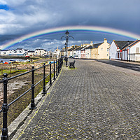 Buy canvas prints of Irvine Rainbow by Valerie Paterson