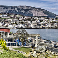Buy canvas prints of Dunoon by Valerie Paterson
