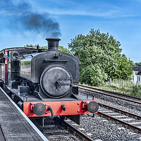 Buy canvas prints of Old Steam Train by Valerie Paterson