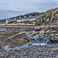 Buy canvas prints of Dunure View by Valerie Paterson