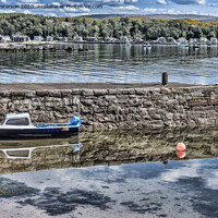 Buy canvas prints of Millport Harbour by Valerie Paterson