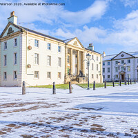 Buy canvas prints of Irvine in the Snow by Valerie Paterson