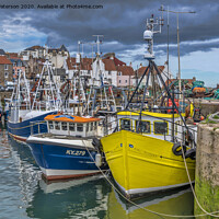 Buy canvas prints of Pittenweem Boats  by Valerie Paterson