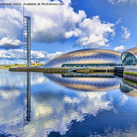 Buy canvas prints of Glasgow Science Centre by Valerie Paterson