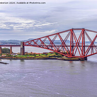 Buy canvas prints of Forth Bridge by Valerie Paterson