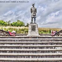 Buy canvas prints of Black Watch Soldier  by Valerie Paterson