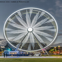 Buy canvas prints of Ferris Wheel Dundee by Valerie Paterson