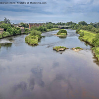 Buy canvas prints of Annan River by Valerie Paterson