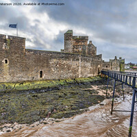 Buy canvas prints of Blackness Castle by Valerie Paterson